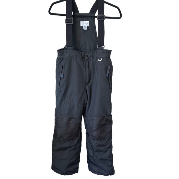Slalom‎ Ski Snow Bib Unisex Youth Medium YM Black Gorpcore Outdoor Winter - Picture 1 of 9